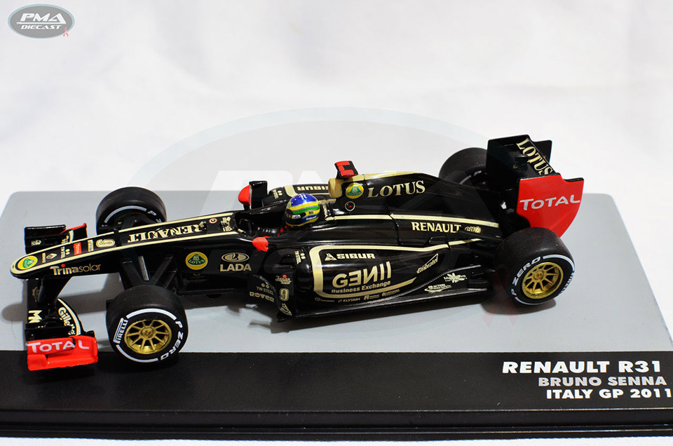 BRUNO SENNA 2011 LOTUS R31 1:43